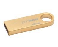 KINGSTON 16GB USB2.0 GE9 Gold Metal casing - 116368 - zdjęcie 1